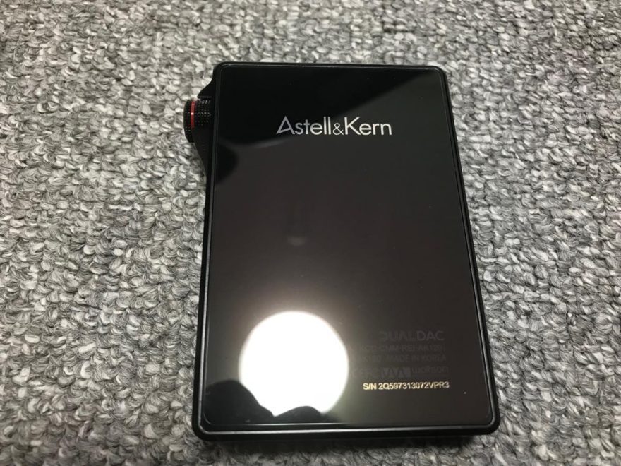 高級ハイレゾウォークマン　Astell&Kern AK120-64GB-BLK [64GB]　ほぼ新品販売情報
